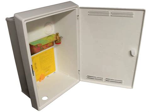 recessed meter box over box